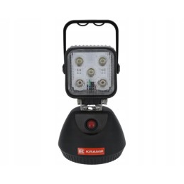 Įkraunama LED dirbtuvių lempa 12v 230v kramp