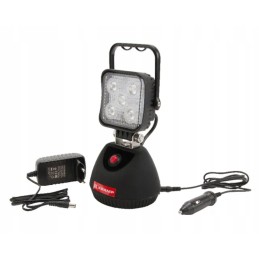 Įkraunama LED dirbtuvių lempa 12v 230v kramp