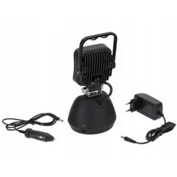 Įkraunama LED dirbtuvių lempa 12v 230v kramp