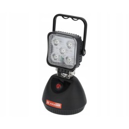 Įkraunama LED dirbtuvių lempa 12v 230v kramp