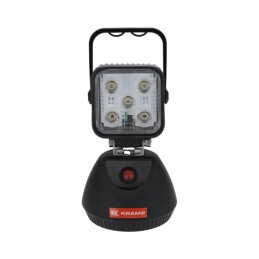 Įkraunama LED dirbtuvių lempa 12v 230v kramp