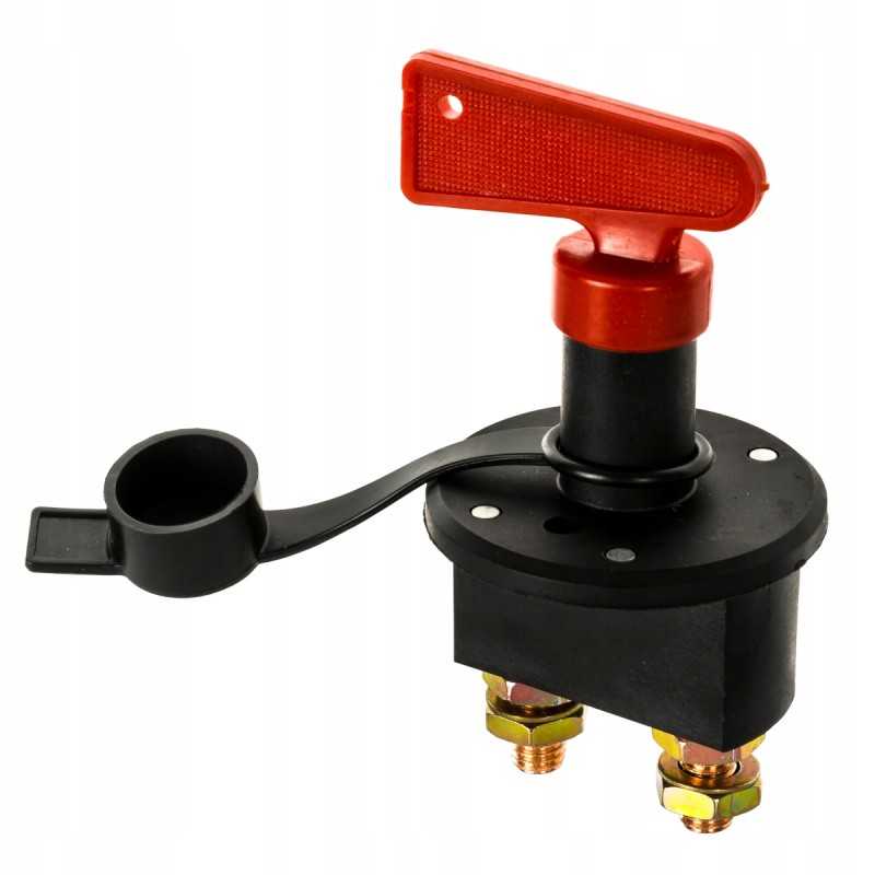 Įžeminimo srovės atjungimo jungiklis 12v 24v 200a