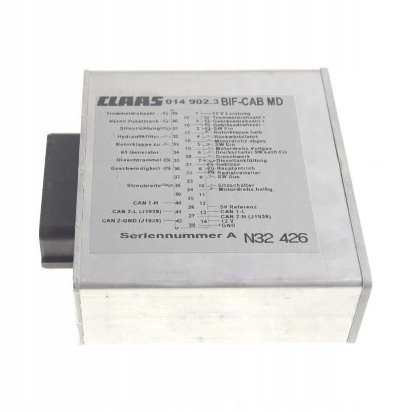 Claas 014902 saugiklių plokštės modulis 3 originalus