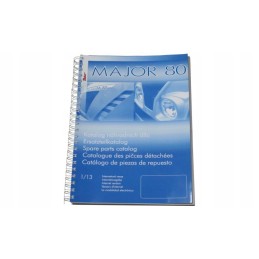 Dalių katalogas Zetor Major 80