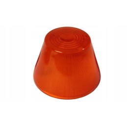 Aukštas šviestuvo gaubtas, oranžinis plastikas