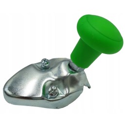 Žalia vairo rankenėlė ant skersinio