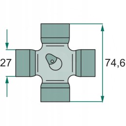 Kryželių rinkinys 27mm 74mm weasler