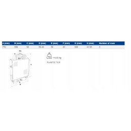 Massey Ferguson radiatorius 6100 6140 3000 3618630m