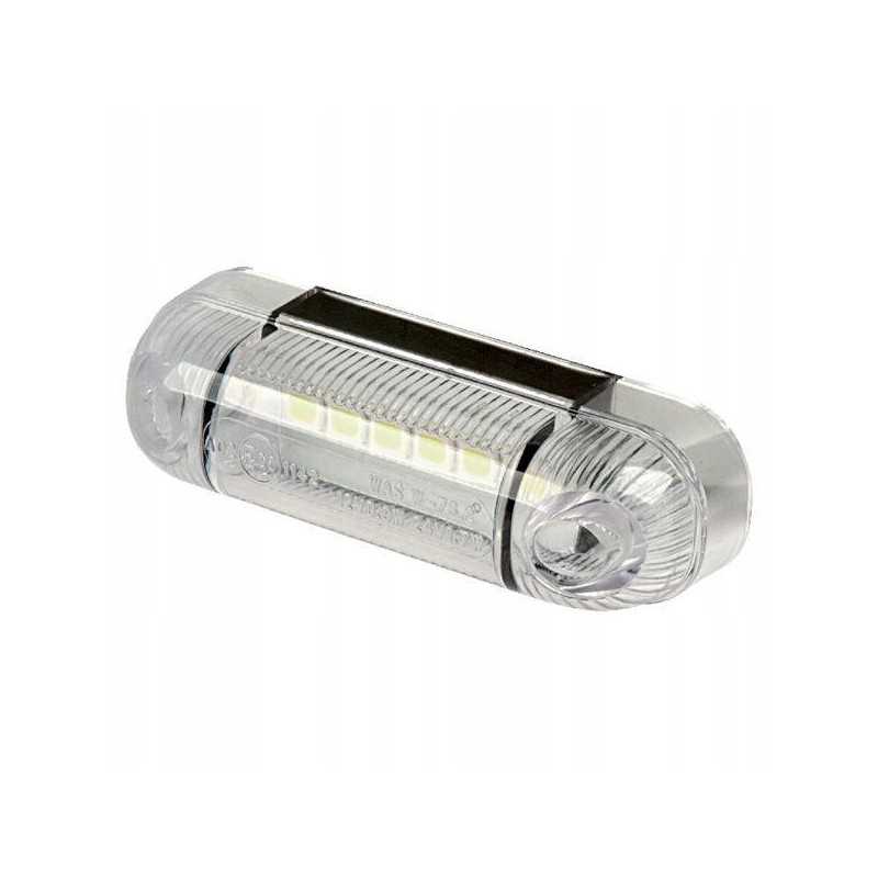 Šoninė gabaritinė lemputė 6 LED 558 priekinė 12 24v buvo