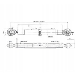 Centrinė jungtis, rutulio skersmuo 257 mm, rutulio skersmuo 257 m