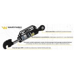 Hidraulinė centrinė jungtis, 3 kat. fi25, su komplektu