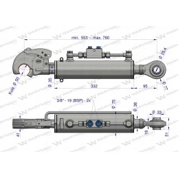 Centrinė jungtis Ursus C 385 Zetor Warynski