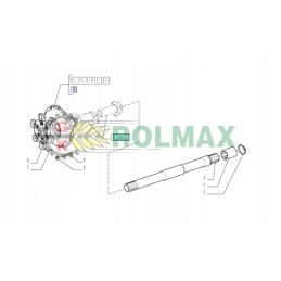 Sankabos dėklas jxu new holland t5000 87575337 liukas