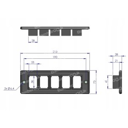 Ursus mf jungiklių skydelis, klaviatūros konsolė