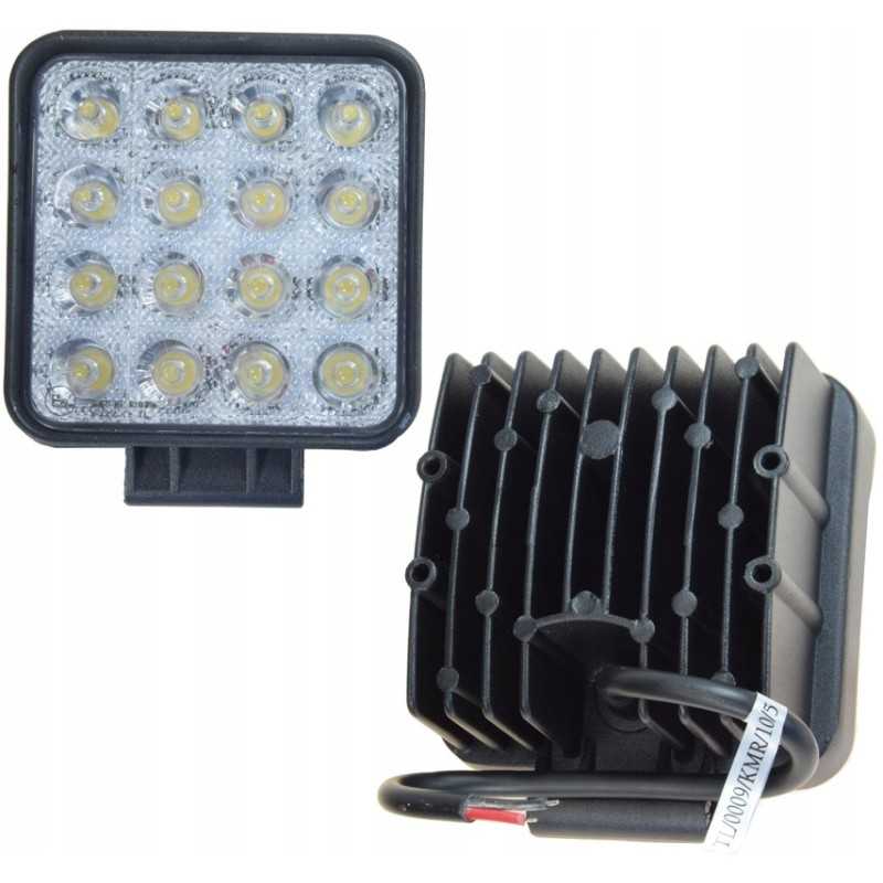 LED darbo lempa 48w 12 24v c330 c360 autobusu sunkvežimis