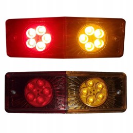 LED galinis žibintas 12v 24v tinka mf