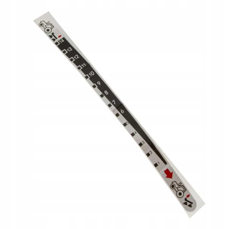 Lipdukas su užrašu hidraulika zetor 7520 10540