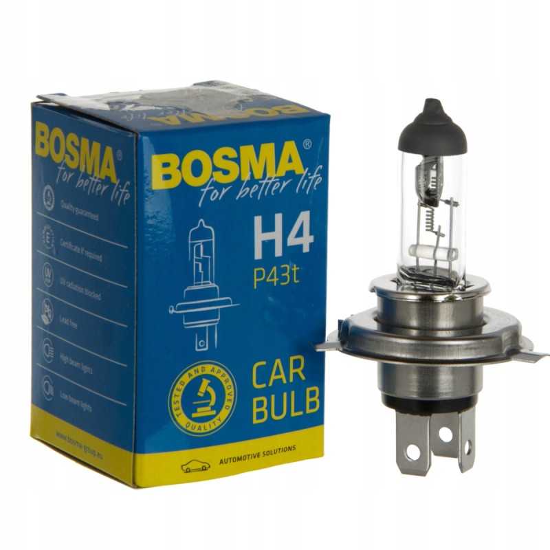 Lemputė 24v 70 75w h4 p43t bosma