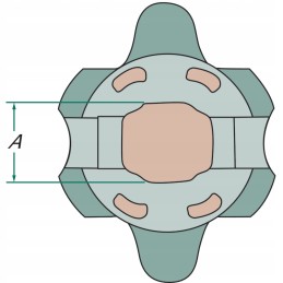 Bajonetinė veržlė 652045600