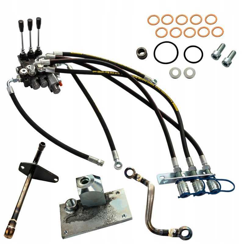 C 360 3 sekcijų skirstytuvas be cilindrų komplekto