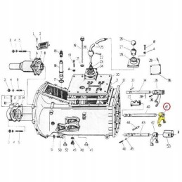 Ursus C 330 reduktoriaus šakės 50011350
