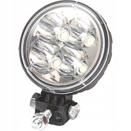 Apvali LED darbinė lempa, 4LED reflektorius