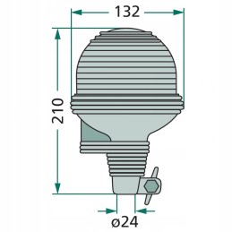 Besisukantis švyturys h1 207gf81011