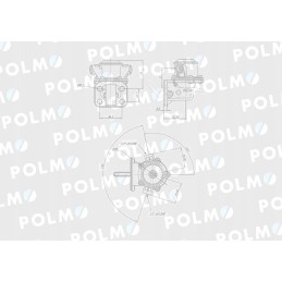Tiekimo siurblys 3118234r91 2641a074 polmo