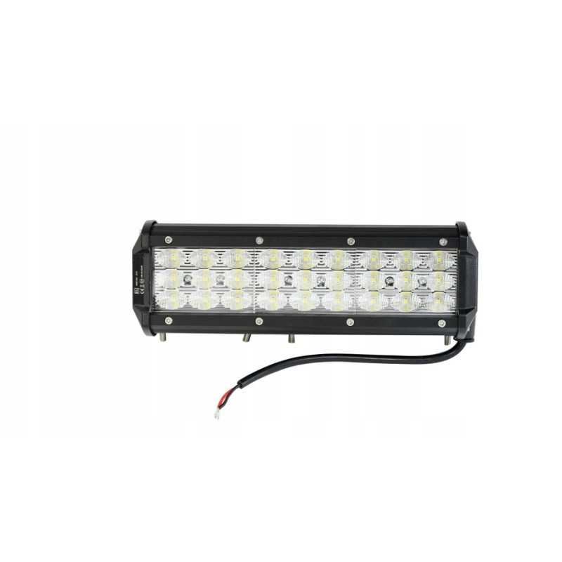 Stačiakampė LED darbo lempa 27 LED 81W