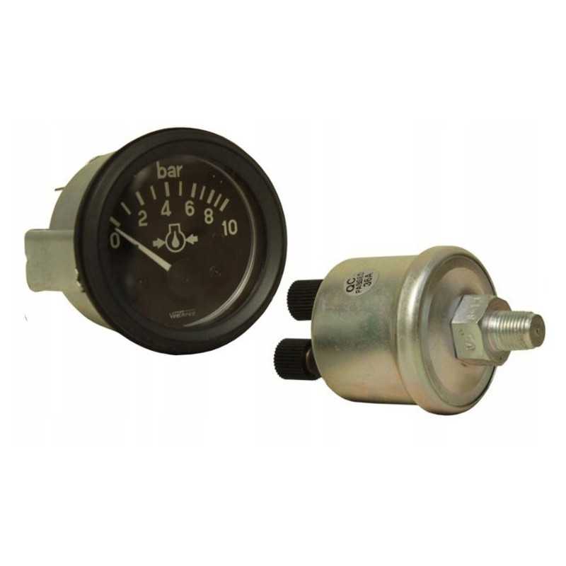 Universalus alyvos slėgio jutiklio indikatorius 24v