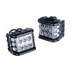 LED halogeninė darbinė lempa kampiniam apšvietimui