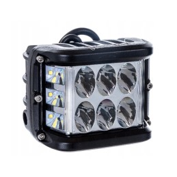 LED halogeninė darbinė lempa kampiniam apšvietimui