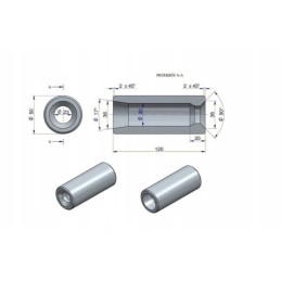 Priekinio krautuvo noragų įvorė 880 Warynski