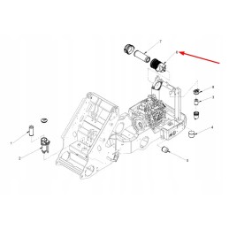 C039055 oro filtro korpusas
