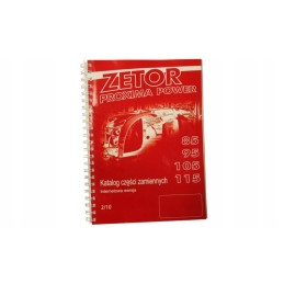 Zetor Proxima Power 85 95 105 115 dalių katalogas