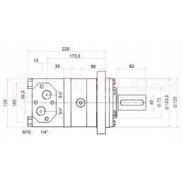 Hidraulinis variklis bmt 500 o4w40 hidrolideris