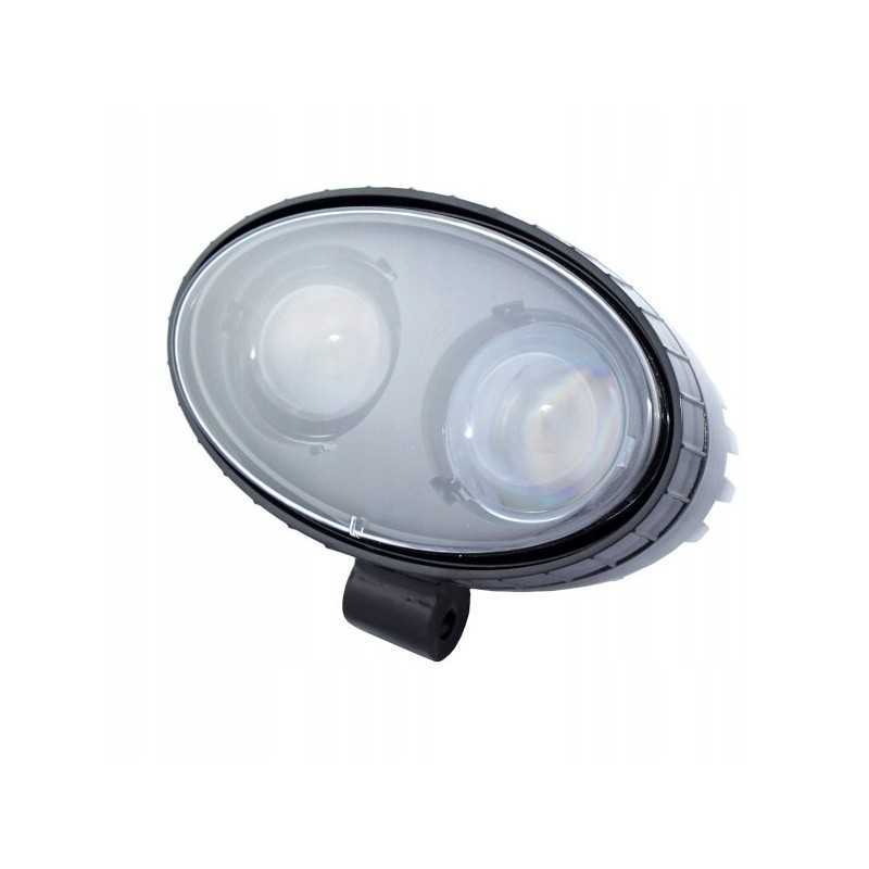 LED mėlyna taškinė lemputė, laidas 140cm