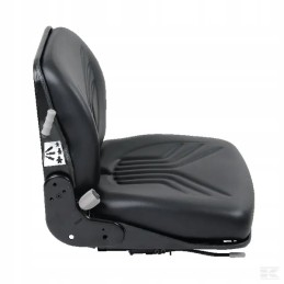 Juodos versijos b12 sėdynė aptraukta sintetine oda