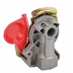 M22x1 5 pneumatinio lizdo jungtis, raudona