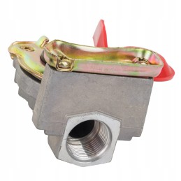 M22x1 5 pneumatinio lizdo jungtis, raudona