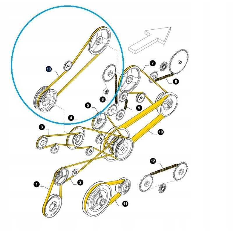 Skiriamoji juosta rh new holland 84038109 cnh