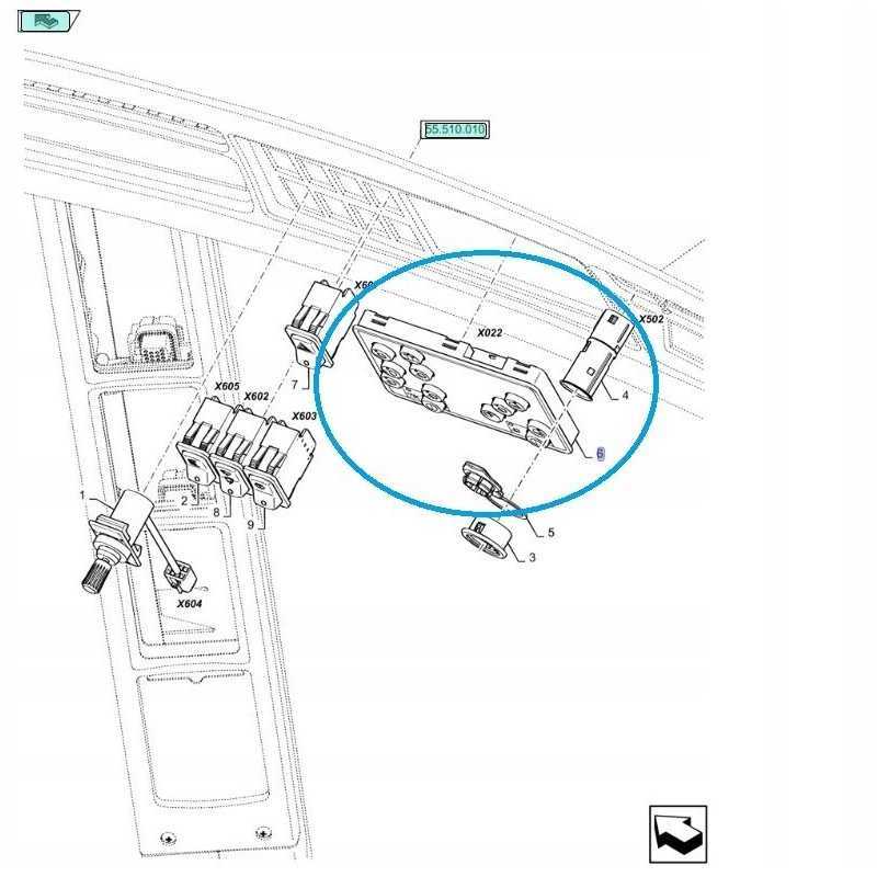 Operatoriaus skydelis new holland tc 84514450