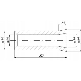 Krautuvo noragų tvirtinimo įvorė