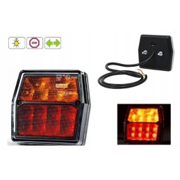 Purkštuvo priekabos lempa FT 222 12v laidas