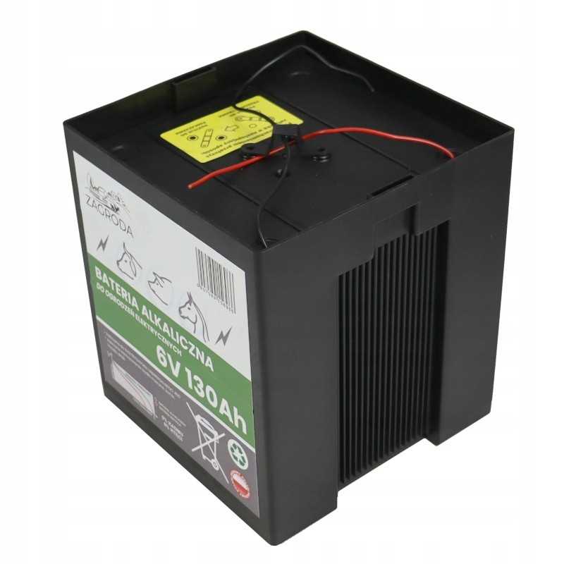 6v 130ah baterija piemens ūkio energizatoriui