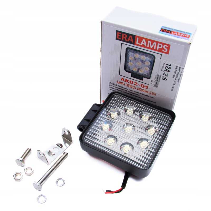 Kvadratinė LED darbo lempa L0077