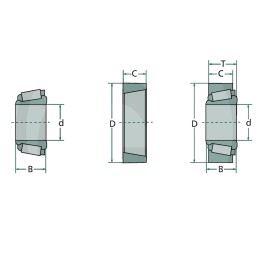 Korpuso guolis deutz fendt m 86649 610 al79901
