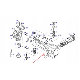 B1182 02 priekinės ašies pakabos įvorė