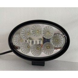 Darbinis prožektorius LED lempa ovali 12 24v