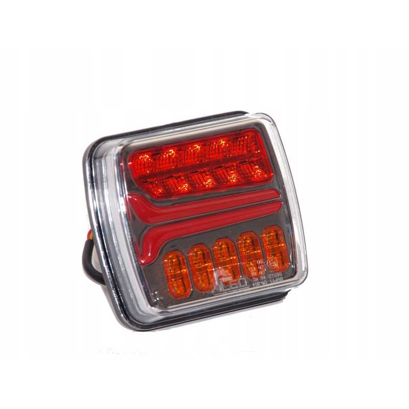 Kairysis galinis žibintas LED 12v 24v
